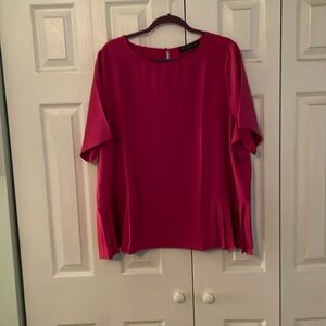 NWOT eloquii fuschia blouse gorgeous! Size 20